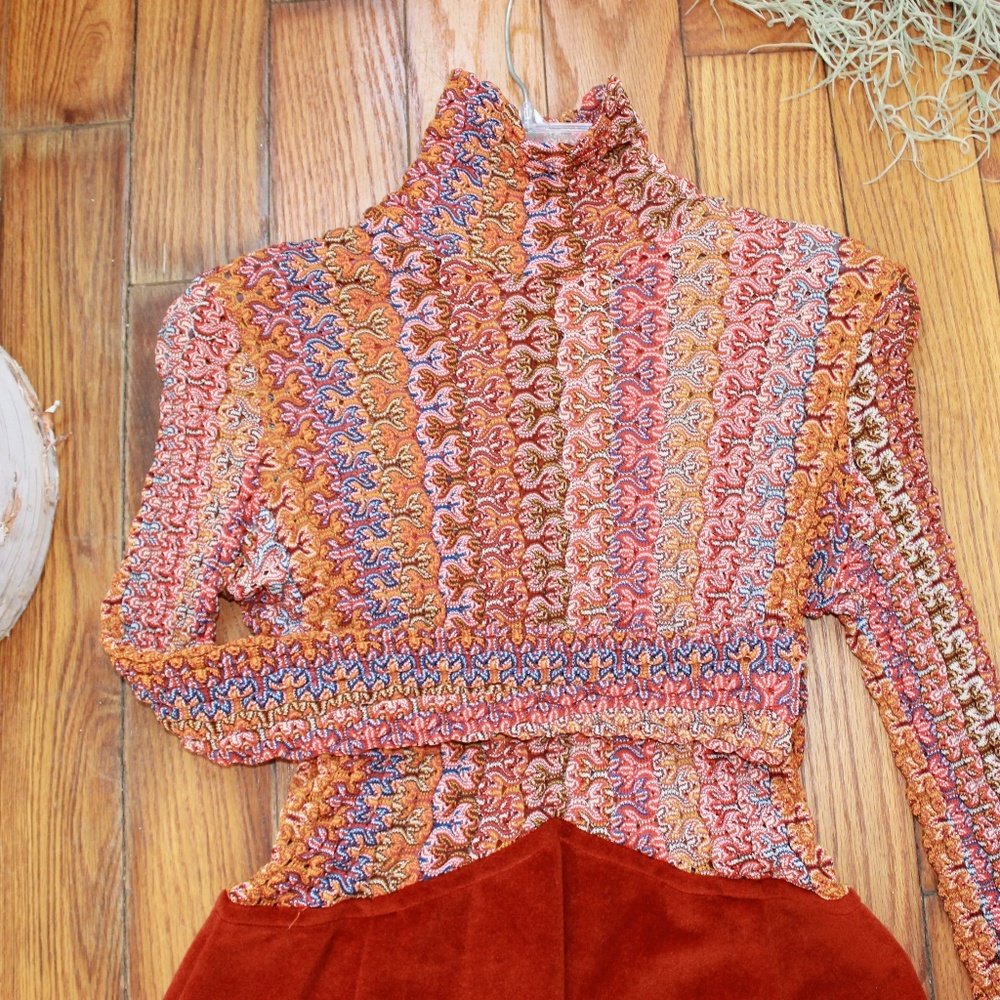 Vintage Turtleneck Romper
